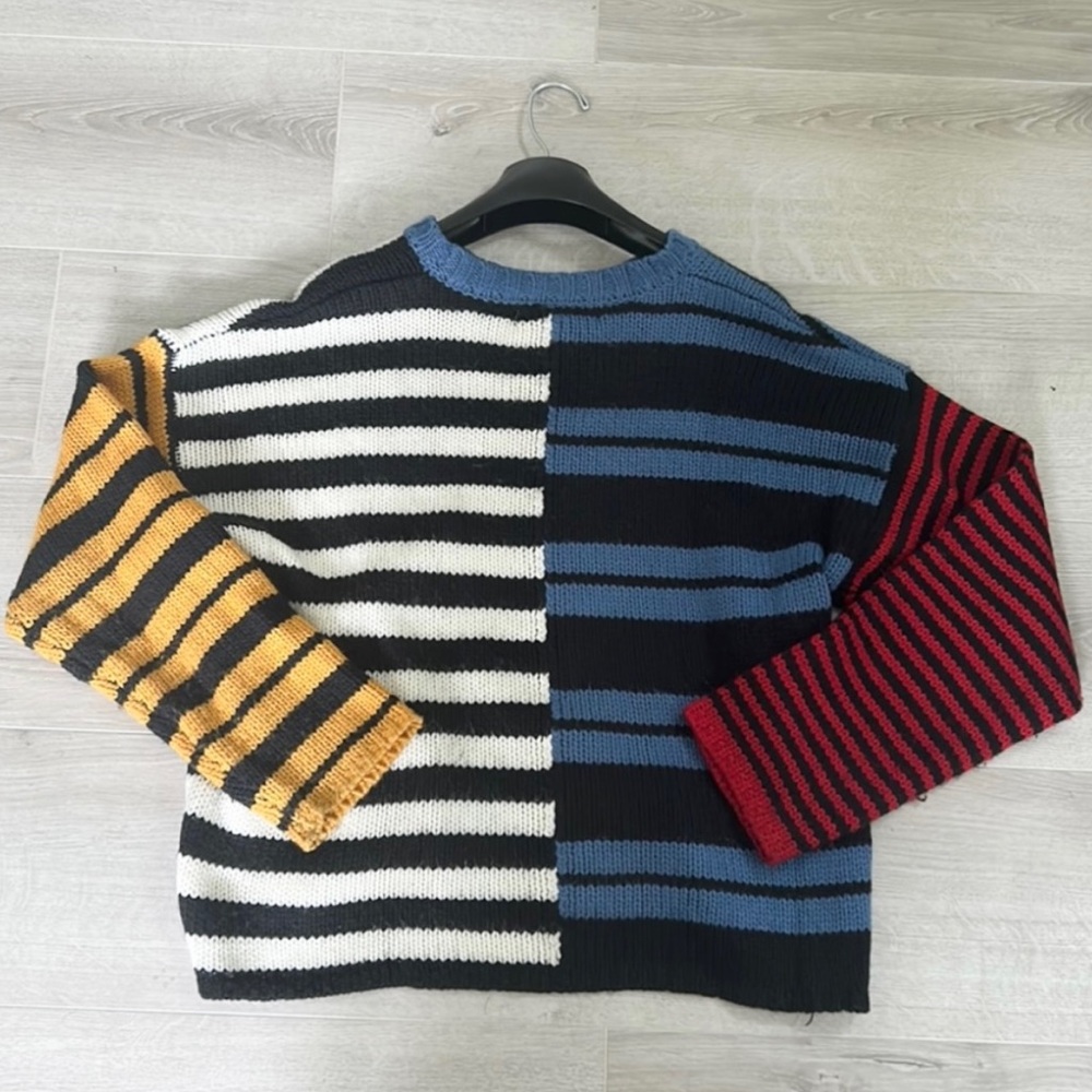 Forever 21 Multicolor Crewneck Sweater